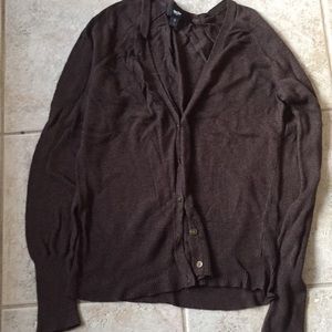 Brown Mossimo cardigan